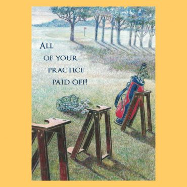 Congratulations Greeting Card – Practice