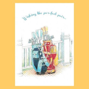 Anniversary Greeting Card – Par-fect Pair